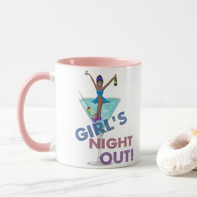 African American Bachelorette Party Mugg (Med munk)