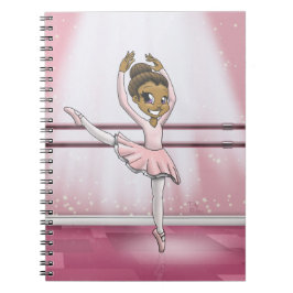 African American Ballerina Anteckningsbok