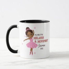 African American Ballerina Coffee Mugg