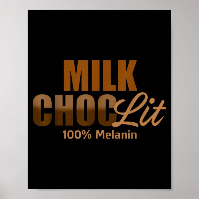 African American Black Afro Women Milk Choc-lit 10 Poster (Framsidan)