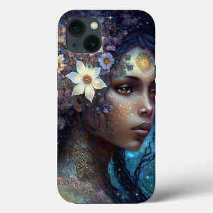 African American Black Goddess Queen Fantasy Art
