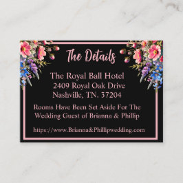 African-American Bride and Groom Moonlight Tilläggskort