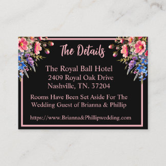 African-American Bride and Groom Moonlight Tilläggskort