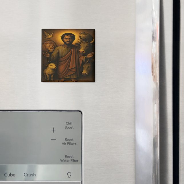 African American Christian Art Magnet (In Situ (Fridge))