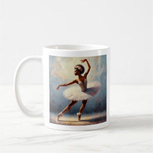 African American Classic Ballerina Kaffemugg