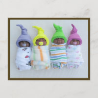 African-American Clay Spädbarn: Polymer Clay