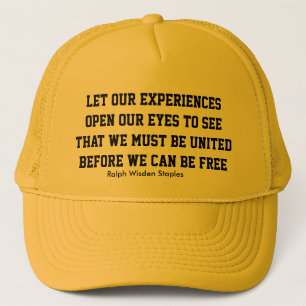 African American Experience Truckerkeps