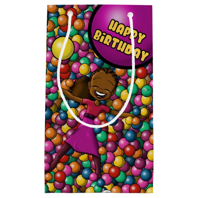 African American Girl Birthday (Framsidan)