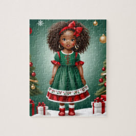 African American Girl-julpussel Pussel