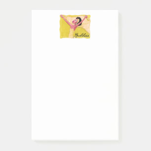 African American Goddess Notes Post-it Block