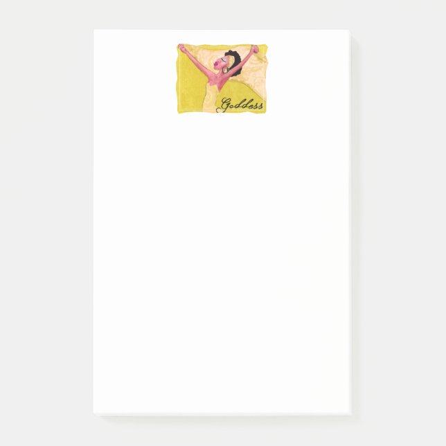 African American Goddess Notes Post-it Block (Framsida)