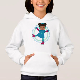 African American Ice Skater - Winter Sports Skatin T Shirt