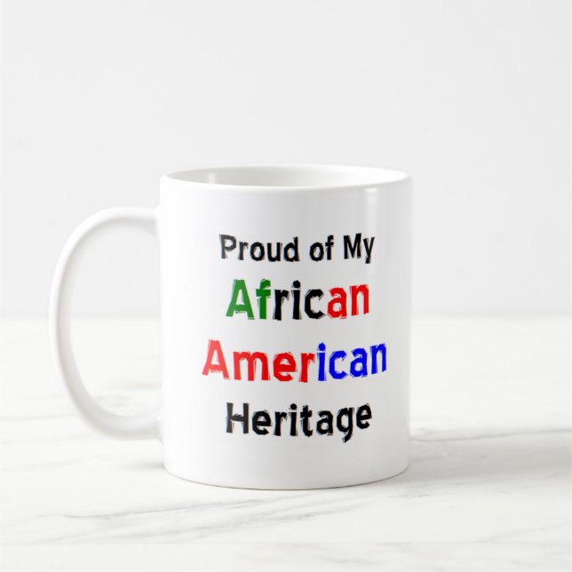 African American-kaffe mugg (Vänster)