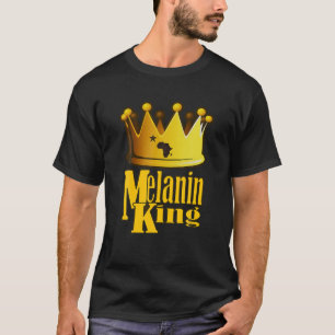 AFRICAN AMERICAN KUNG BIRTHDAY MAN MELANIN COUPLE T SHIRT