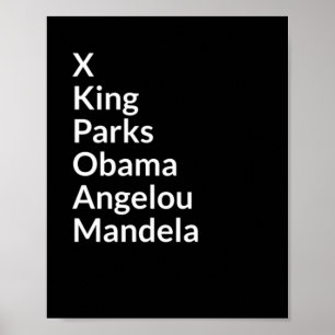 African American Pride Black History Month Mike G. Poster