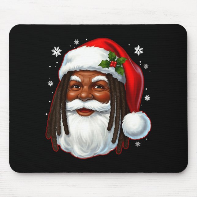 African American Santa Christmas Cool Black X-mas  Musmatta (Framsidan)