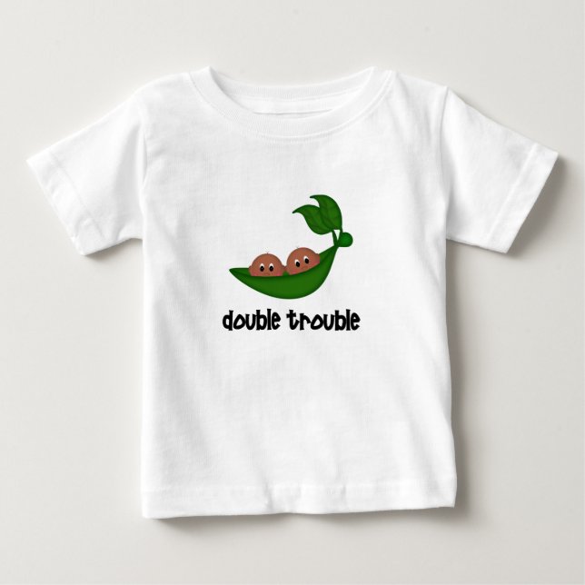 African American Twin Boys Clothing Tee (Framsida)
