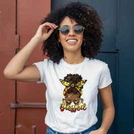 African American Woman Blsed - Boho T Shirt
