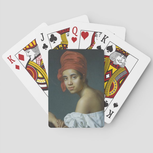 African American Woman Casinokort (Baksidan)