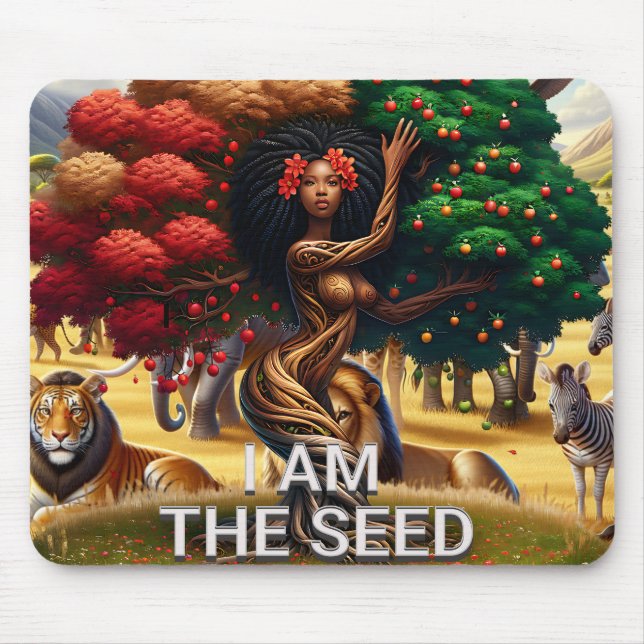 African American Woman inspiration Quote Office Musmatta (Framsidan)