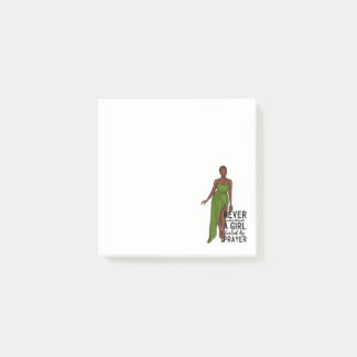 African American Woman inspirational Post-it-Notes Post-it Block