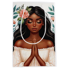 African American Woman Praying