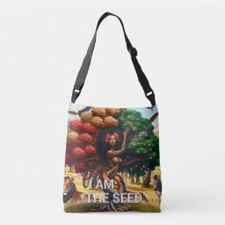 African American Woman Snyggt Crossbody-The Seed Axelväska