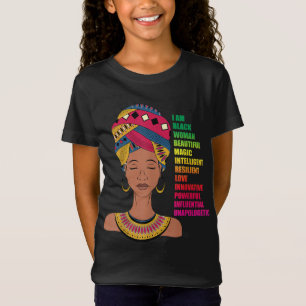 African American Women BHM Melanin Black History M T Shirt