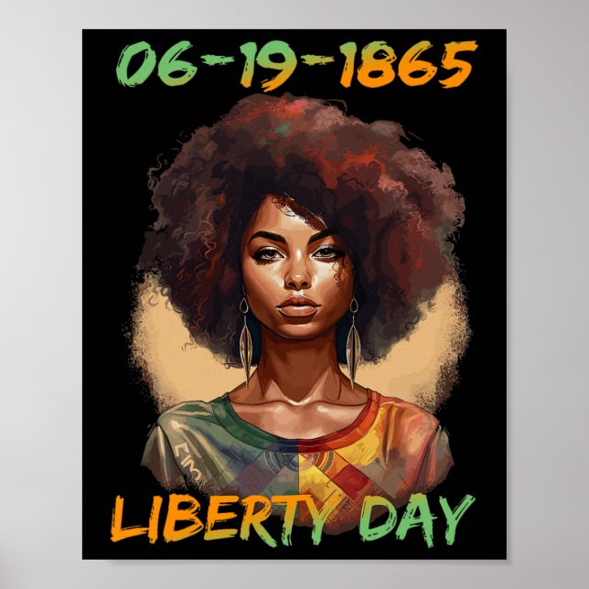 - African American Women Independence day Poster (Framsidan)