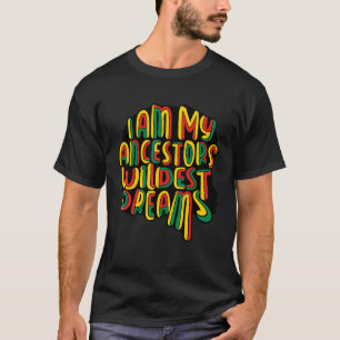 African American Women My Ancestors Afro Hair Blac T Shirt