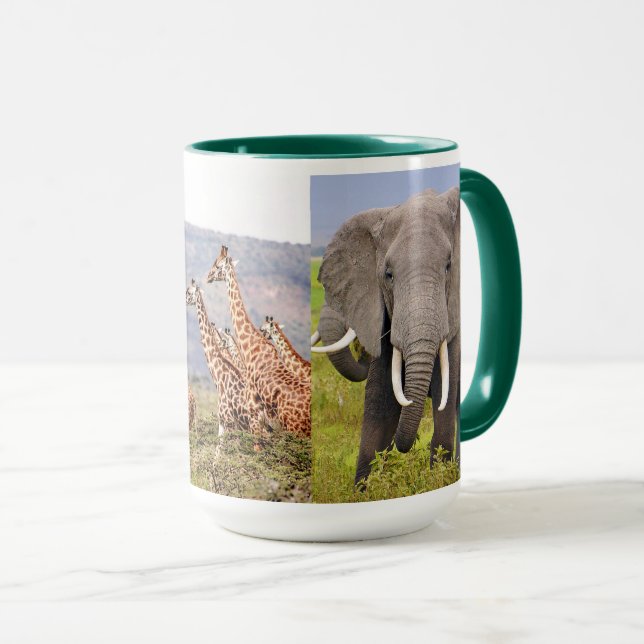 African Animals Mugg (Framsida höger)