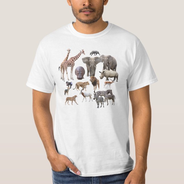 African Animals Tee (Framsida)