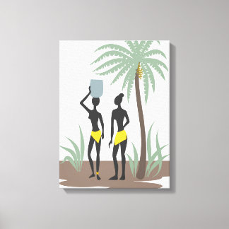 African Art Canvas