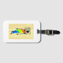 African Art Elegant and Stylish Woman  Bagagebricka