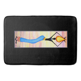 African Art, Elegant Woman, Coconut Oil Seller Badrumsmatta