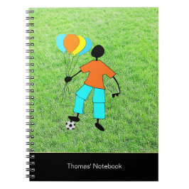 African Art, Fantastisk Birthday Boy Anteckningsbok