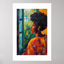 African Art Print Poster