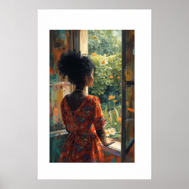 African Art Print Poster