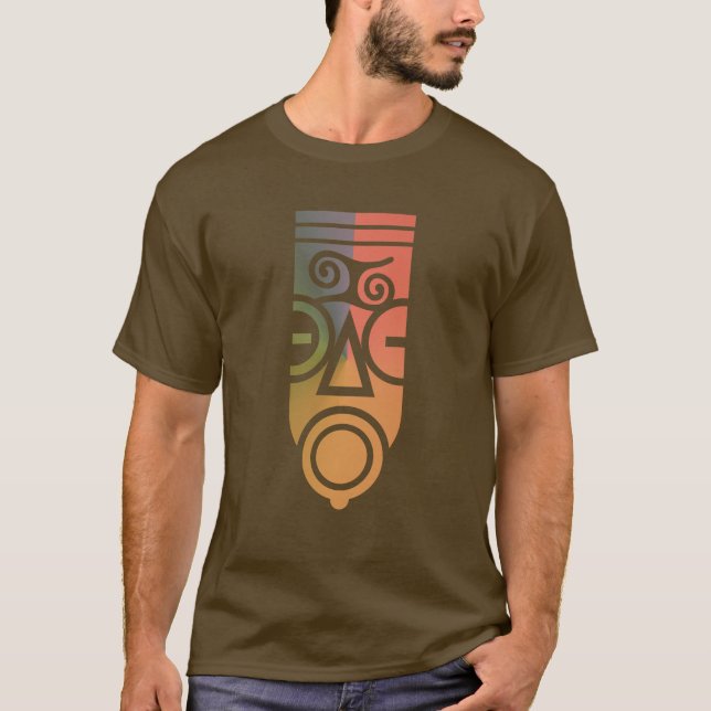 African art t shirt (Framsida)