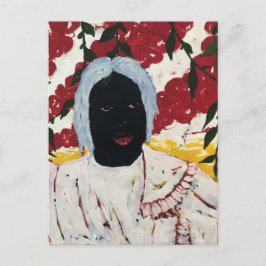 African Art Tapestry Vykort