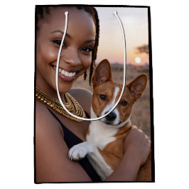 African Basenji Blank Card 