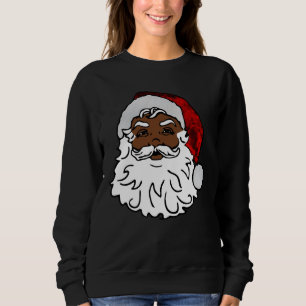 african Black Santa christmas T Shirt