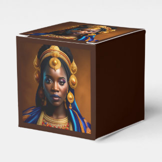 African Black Woman Presentaskar