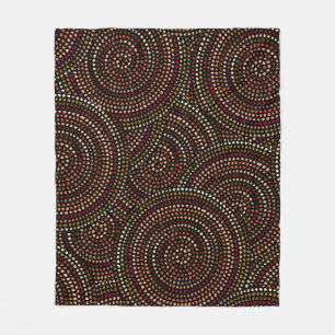 African Boho: Tribal Seamless Art. Fleecefilt