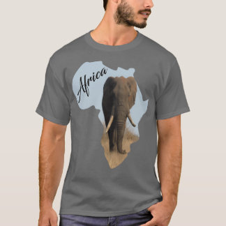 African Bull Elephant T Shirt