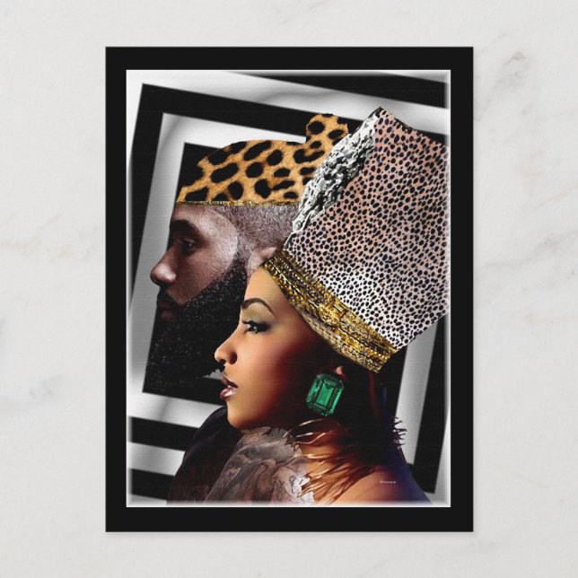 African Ceremony Vykort (Framsida)