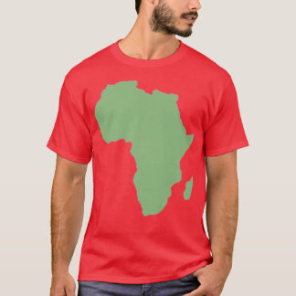 African Continent Karta Afrika Top Manar Wom T Shirt