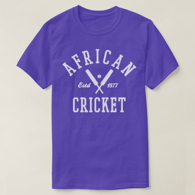 AFRICAN CRICKET T SHIRT (Design framsida)