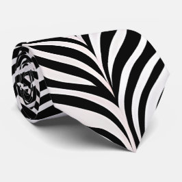 African Damask Subtle Black White Mönster Slips