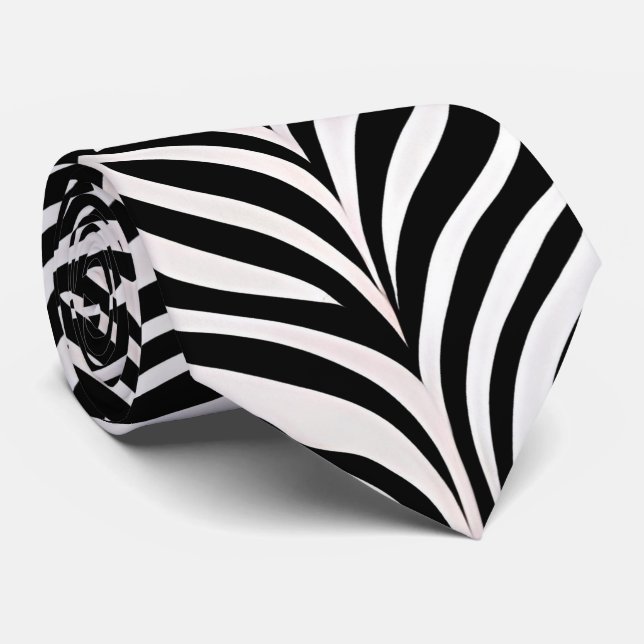 African Damask Subtle Black White Mönster Slips (Rullad)